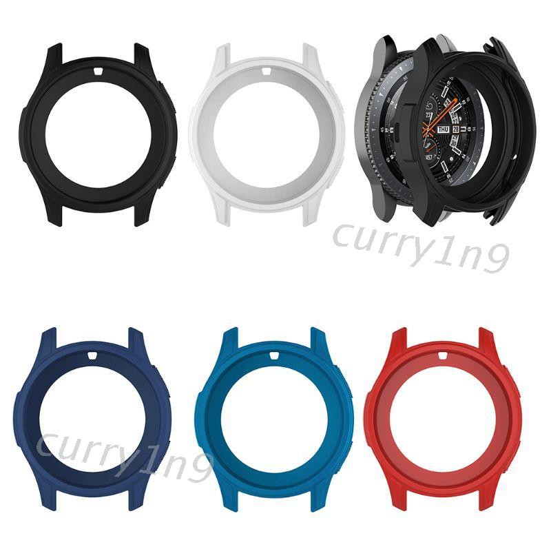 Ốp silicon mềm bảo vệ mặt đồng hồ cho Samsung Galaxy Watch 46mm/Gear S