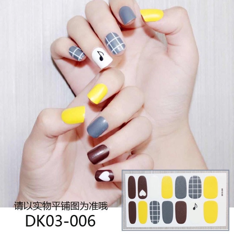 Combo 2 Set 14 Miếng Dán Móng Chuyên Dụng Xinh Xắn Hàng Loại Đẹp