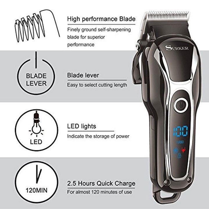 Tăng Đơ Hớt Tóc Chuyên Nghiệp ⚡️𝐅𝐑𝐄𝐄 𝐒𝐇𝐈𝐏⚡️ Máy Cắt Tóc Cao Cấp Chính Hãng SK805