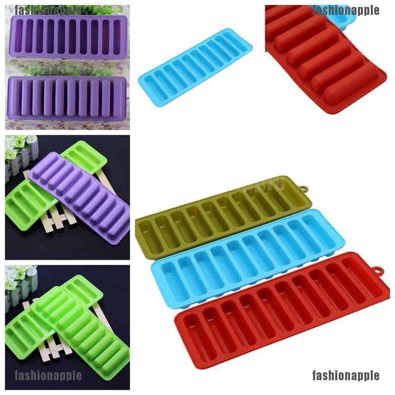 Khay Silicone Làm Đá Hình Trụ Chất Lượng Cao