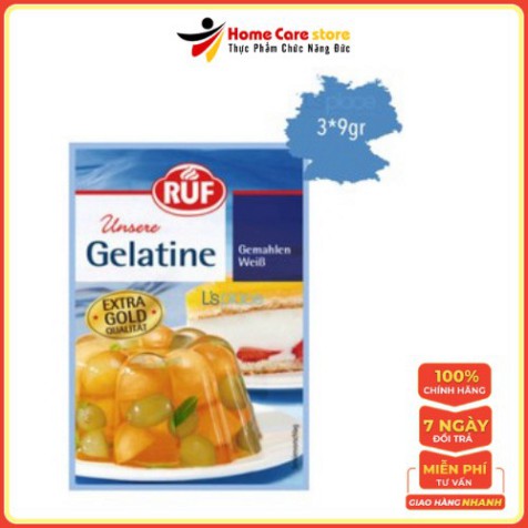 [ Bột Làm Thạch - Bột Gelatine Ruf Làm Thạch, Làm Kẹo Dẻo Pudding Cho Bé, Bổ Sung Vitamin, Hữu Cơ, Giúp Bé Ăn Ngon ]