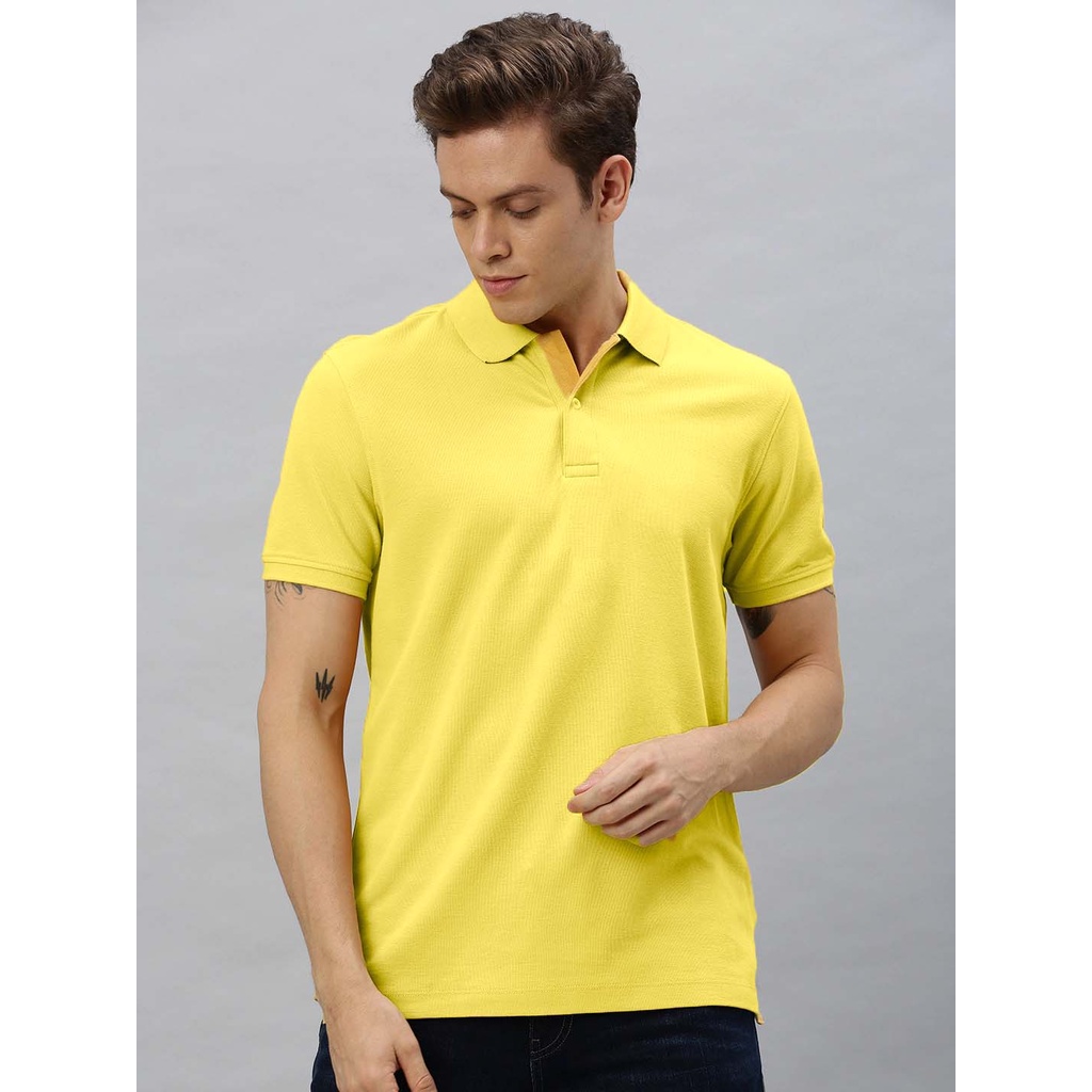 Áo thun Polo trơn nam có cổ Phúc An 2033 có size lớn (over size)