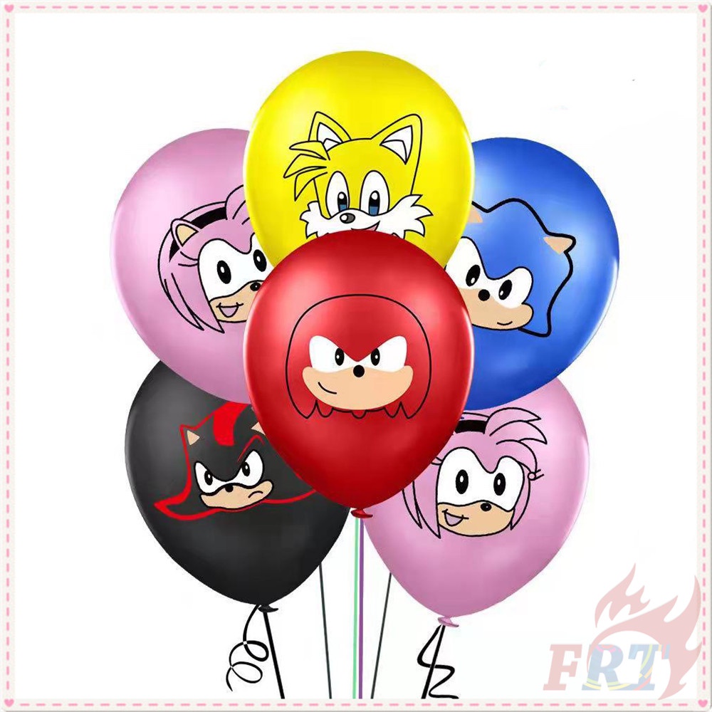 ♦ Trang Trí Tiệc - Bong Bóng ♦ 1 Bong Bóng 12inch Hình Nhím Sonic the Hedgehog Series 01 Trang Trí Tiệc Sinh Nhật
