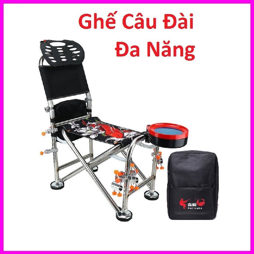 Ghế Câu Đài, Ghế Ngồi Mọi Địa Hình, Đủ Phụ Kiện