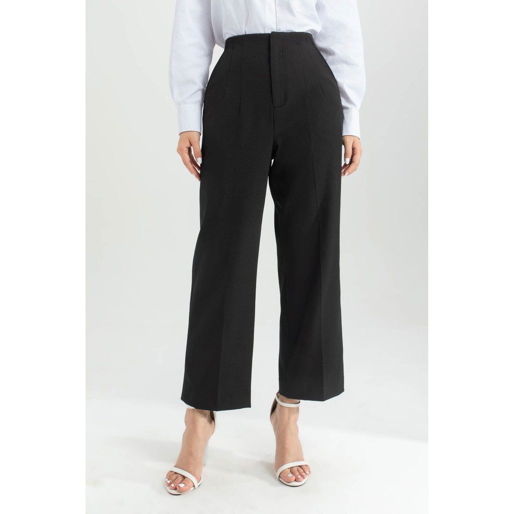 [NHẬP WABRTL5 GIẢM 10% TỐI ĐA 50K ĐH 250K ]Quần dài xếp nếp nữ IVY moda MS 22M6156