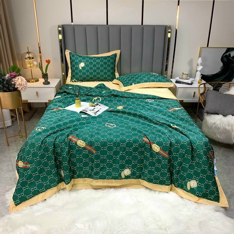 Chăn hè Cotton lụa thái cực mềm cực mát cao cấp sang trọng kích thước 2mx2m2