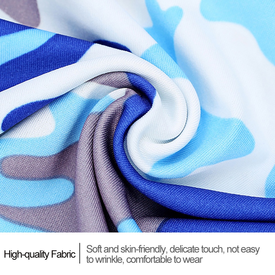 Khăn Quàng Cổ Thể Thao Hình Tam Giác Bằng Lụa Lạnh Chống Nắng Mùa Hè