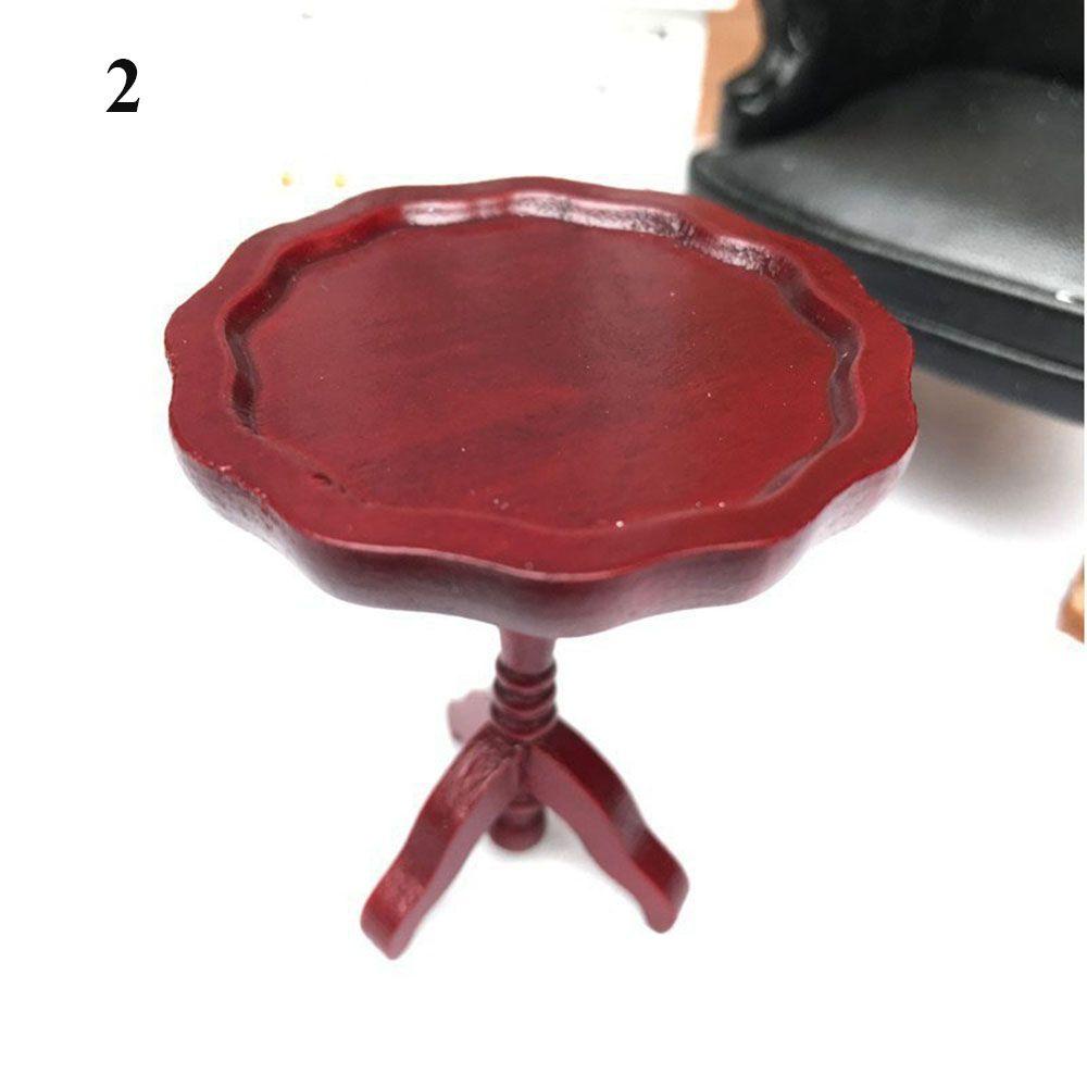 Mô Hình Bàn Cà Phê LAYOR1 Mini DIY Trang Trí Nhà Búp Bê