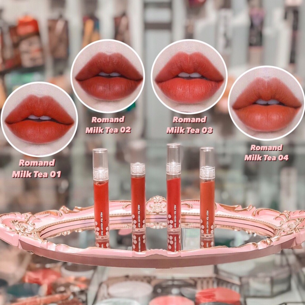 SON KEM LÌ ROMAND MILK TEA VELVET TINT | BigBuy360 - bigbuy360.vn