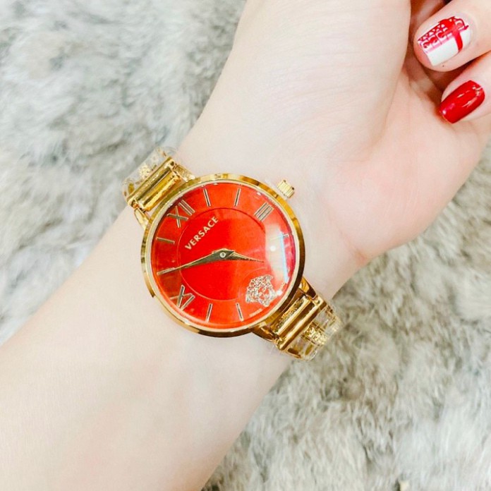 Đồng hồ nữ Versace dáng lắc tay, hàng full box, thẻ bảo hành 12 tháng- Dongho.versace