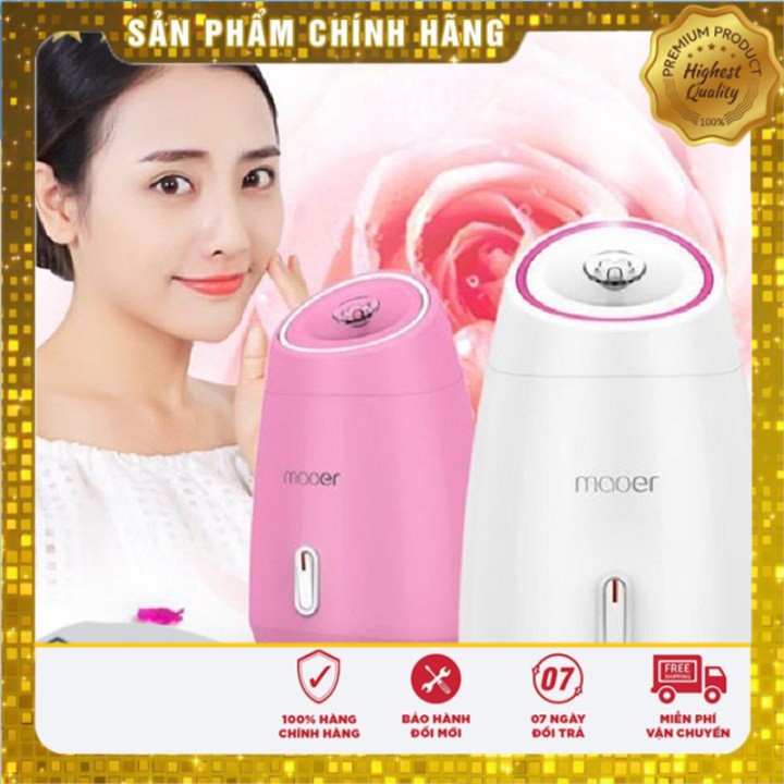 [GIÁ TỐT] Máy Xông Mặt, Xông Da Mặt Tinh Dầu Mini Hoa Hỏa 2In 1MAOER, Giúp Thông Thoáng Lỗ Chân Lông, Mịn Da Mặt GD1975