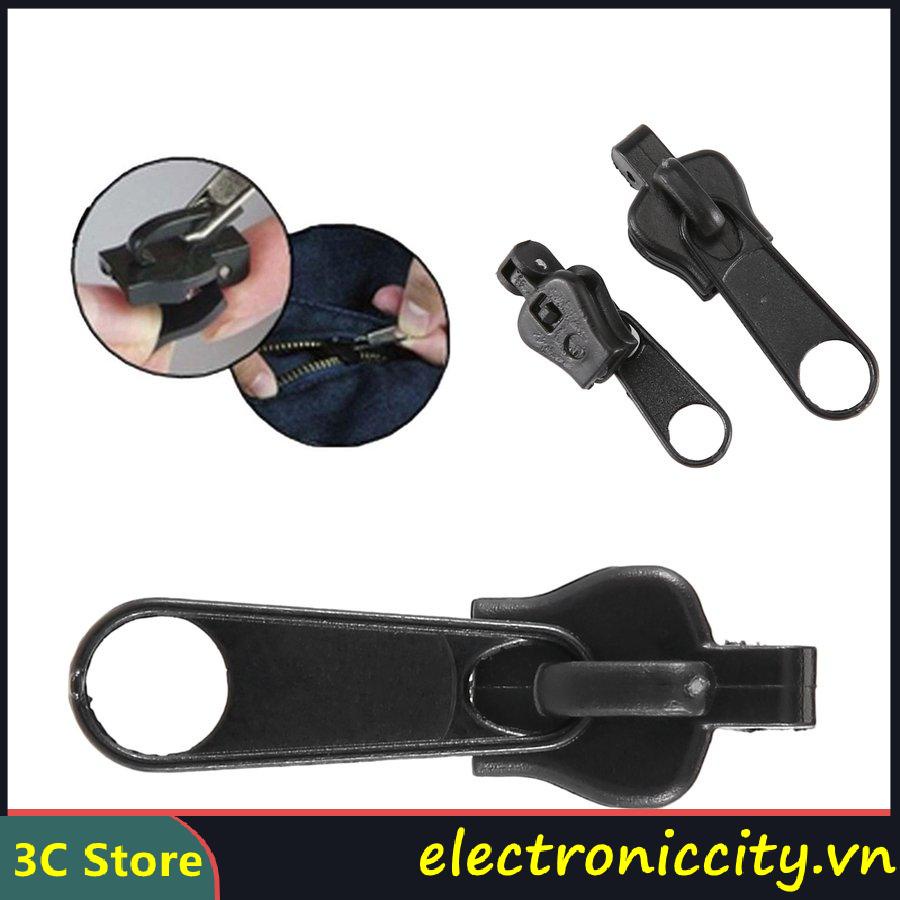 Bộ 3C} 6 đầu khóa kéo nhựa thay thế thông dụng sửa chữa