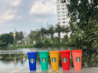 Set coldcup đổi màu starbucks Usa 2020