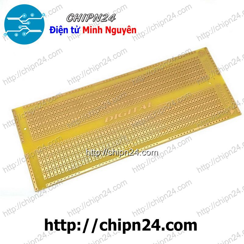 [1 TẤM] Testboard cắm hàn 1 mặt 7x16cm (Mạch thường) (Board đồng đục lỗ PCB) - [Chọn Loại]