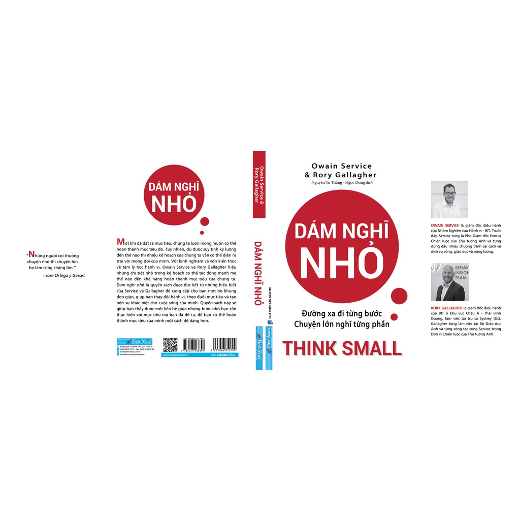 Sách Dám Nghĩ Nhỏ - Kỹ năng sống - First News
