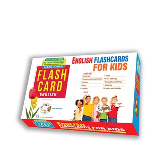 Sách - Flashcard Dạy Trẻ Theo Phương Pháp Glenn Doman - Tiếng Anh Cho Bé