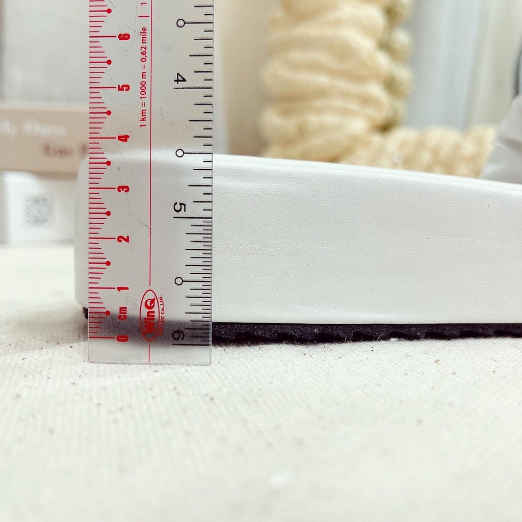 Dép nữ quai ngang nhún siêu xinh đế cao