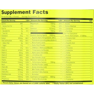 Universal Nutrition - Gain Fast - 5lbs