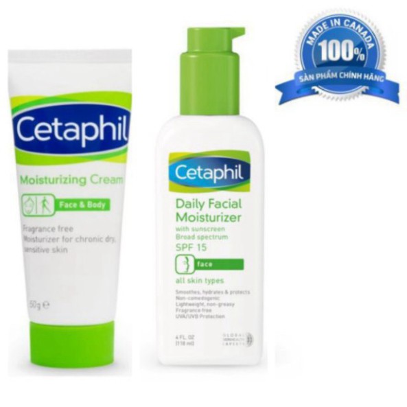 DUY NHAT HÔM NAY [Cetaphil Chính Hãng Canada] Sữa Rửa Mặt Dịu Nhẹ Cetaphil (125ml,500ml) DUY NHAT HÔM NAY