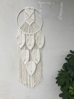 Vật treo tường macrame dreamcatcher
