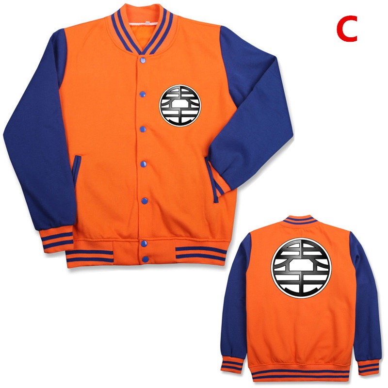 Áo hoodie dài tay hóa trang nhân vật Son Goku trong Dragon Ball cho nam