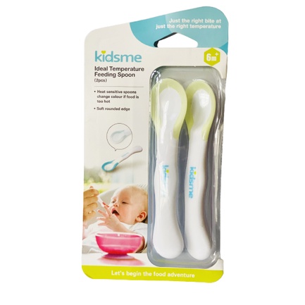Bộ Muỗng KIDSME Báo Nhiệt Và Muỗng Thường Cho Các Bé BCA01