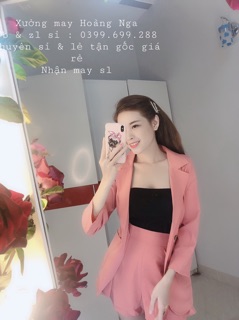 Set vest Ngắn 3 món