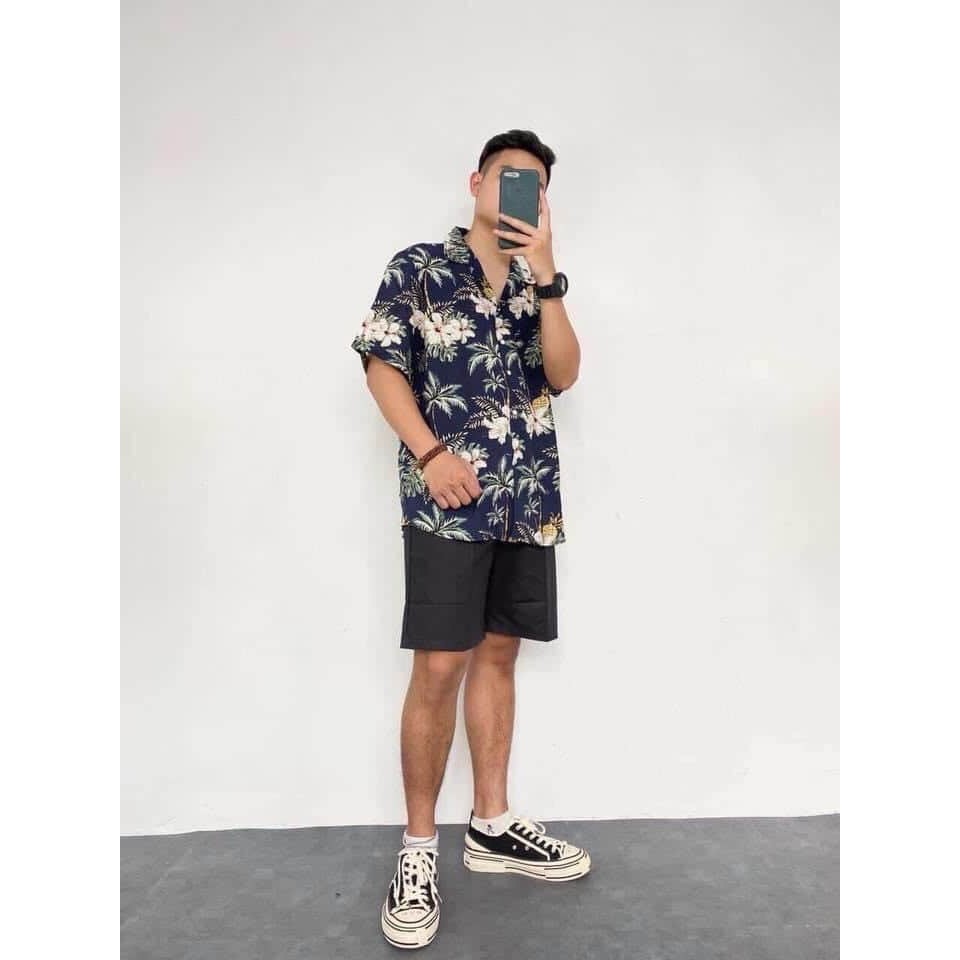 [SALE SOCK] Áo hoa quả pijamas đi biển hawaii, chụp kỷ yếu chất KATE THÁI loại 1 | BigBuy360 - bigbuy360.vn