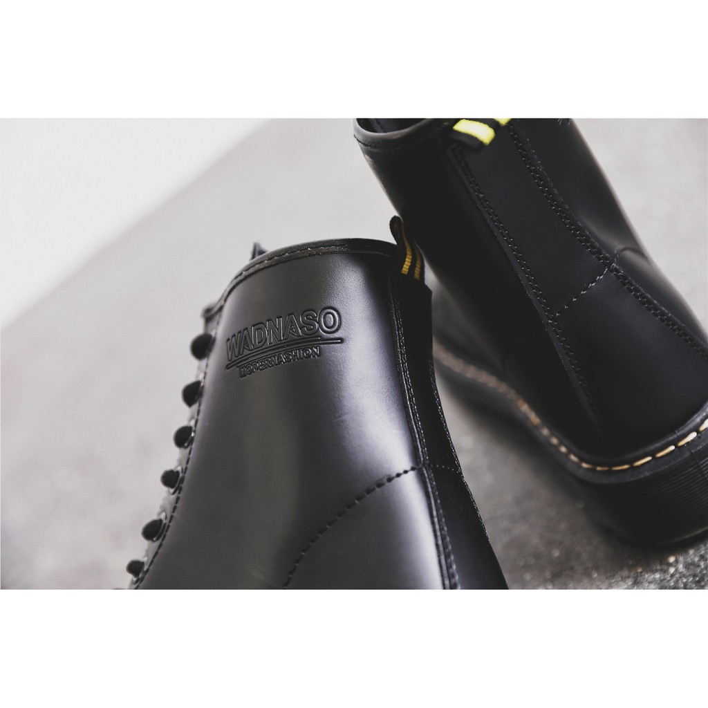 AKI BOOTS SẴN NAM NỮ CÁ TÍNH ULZZANG CAO CỔ ĐEN MẬN KA255_ Nắng | BigBuy360 - bigbuy360.vn