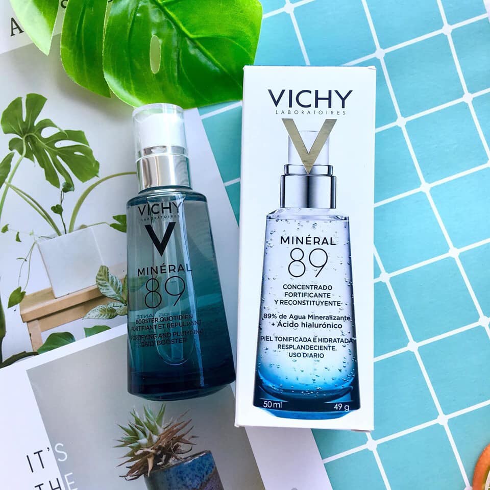 Serum Vichy Mineral 89 Khoáng Phục Hồi Chuyên Sâu 50ml - Xuất xứ Pháp