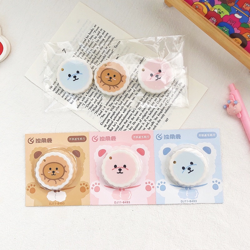 🌸Dao rọc giấy dao khui đồ hình chú cừu nhiều màu sắc dễ thương🌸
