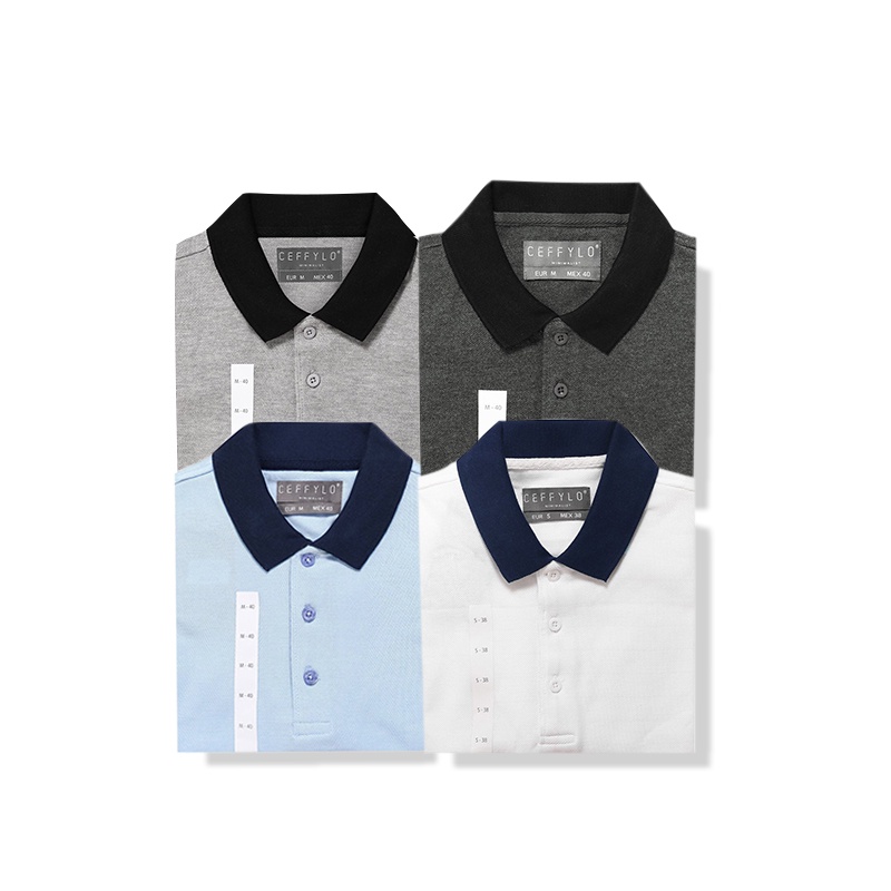 Áo polo nam cao cấp, áo thun nam cổ bẻ, vải cotton co giãn 4 chiều, thanh lịch, sang trọng, form slim chuẩn đủ size | BigBuy360 - bigbuy360.vn