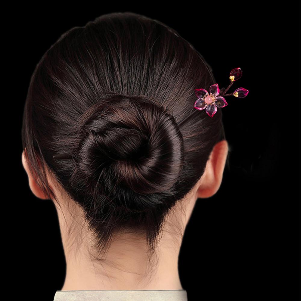 Trâm Cài Tóc Đính Hạt Tua Rua Phong Cách Vintage Cho Nữ