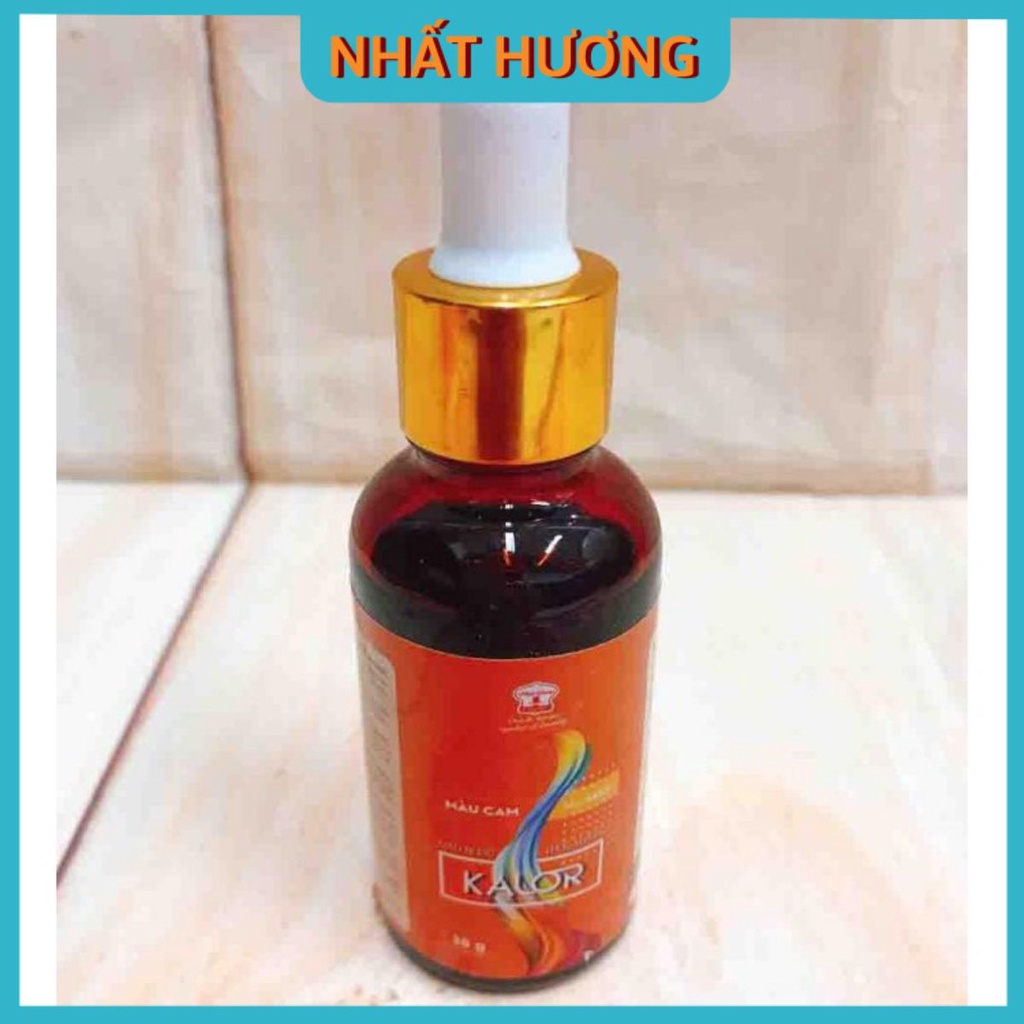 Màu Nước Thực Phẩm Màu Cam Kalor 35gr