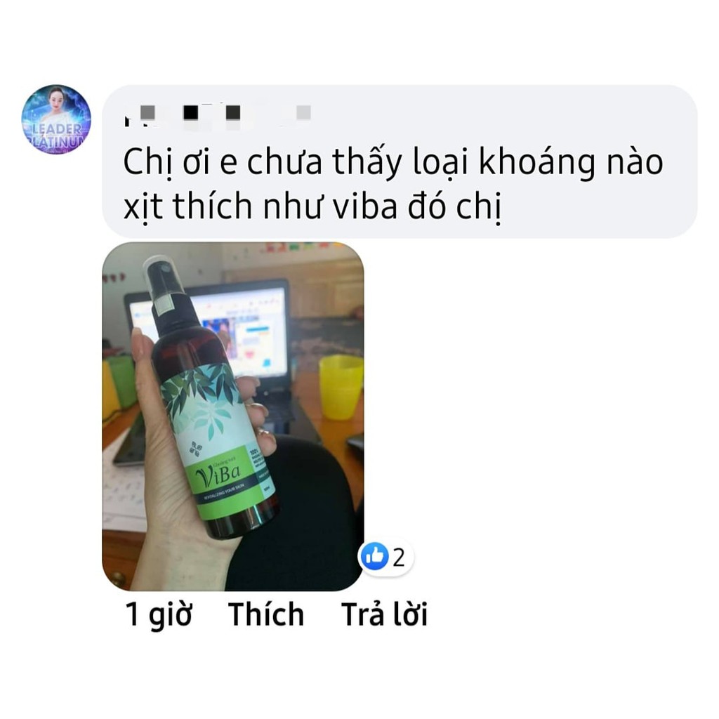 [Hàng chính hàng] [Rẻ nhất] XỊT KHOÁNG TƯƠI VIBA