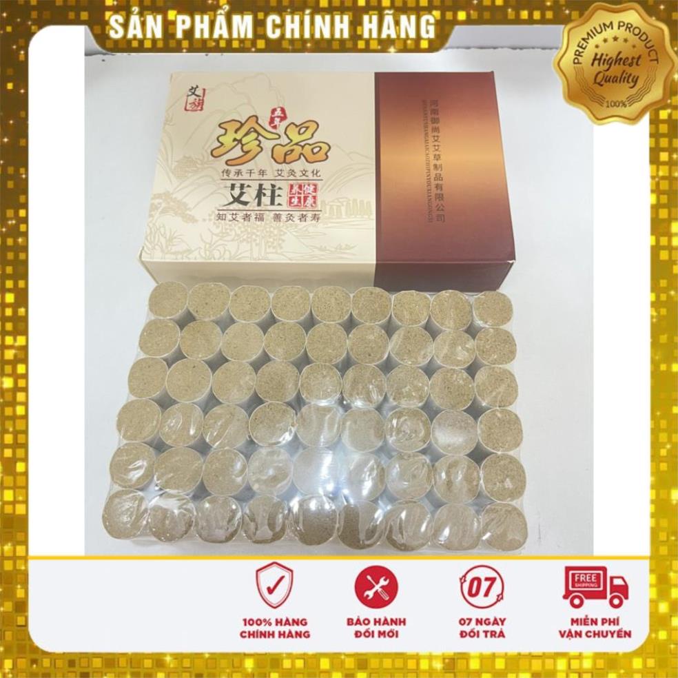 Bộ Xông Mắt Ngải Cứu + Ngải Khô - Gỗ Tự Nhiên Cao Cấp