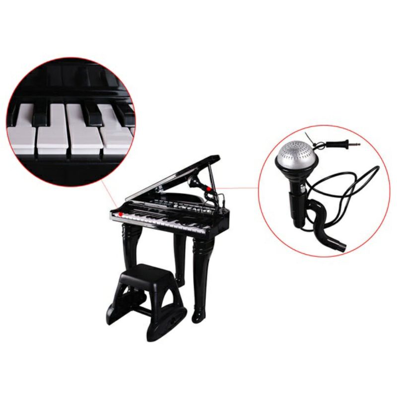 Đàn piano cổ điển kèm mic Winfun (quà tặng Merries)