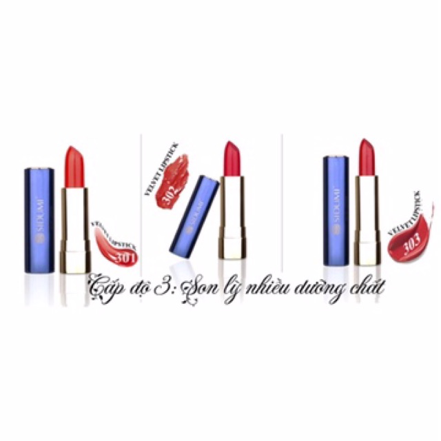 SON MÔI CAO CẤP SIDUMI – VELVET LIPSTICK