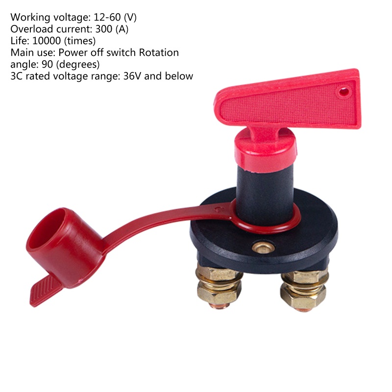 Công Tắc Ngắt Kết Nối Pin Xe Hơi 12-60V