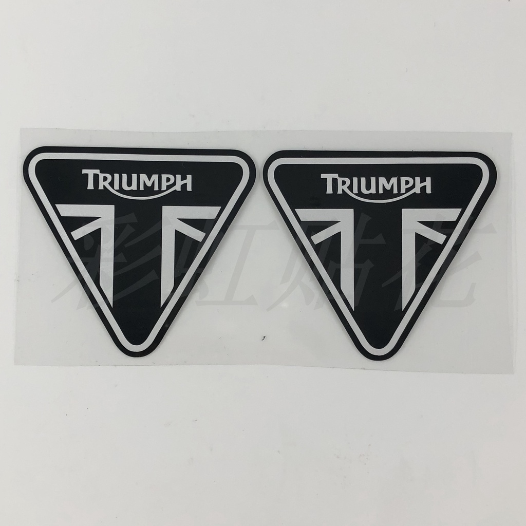 Miếng dán hình biểu tượng Triumph phản quang Tiger Sport 660 850 900gt Trident 660 Street Triple R Speed Triple 1200rs
