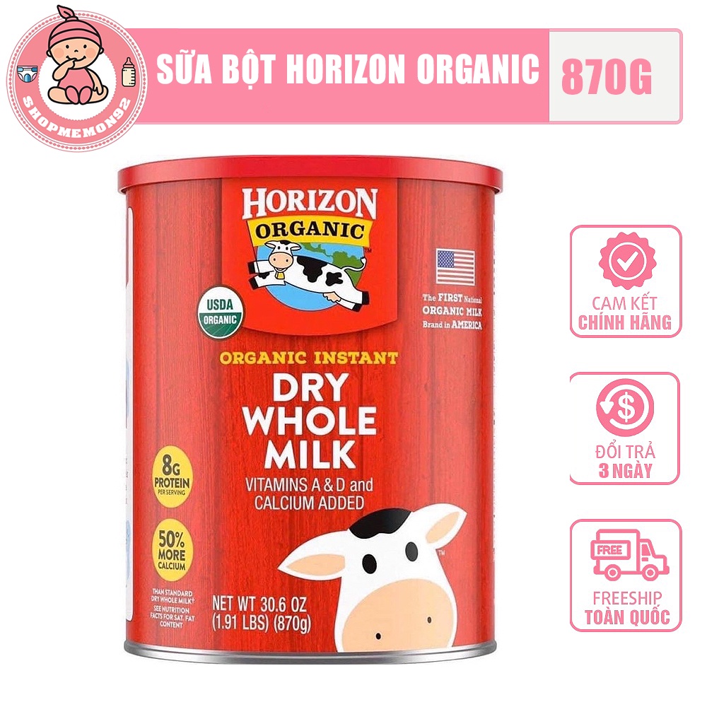 Sữa Bột Horizon Organic 870g t1/2023