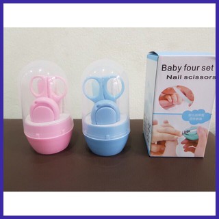 Bộ dụng cụ chăm sóc móng tay 4 món cho bé