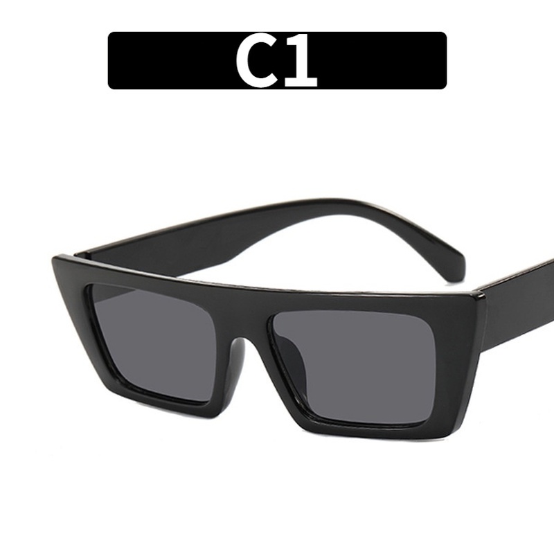 Kính Mát Gọng Vuông Nhỏ Thời Trang Xu Hướng Phương Tây