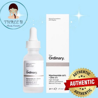 Serum The Ordinary Niacinamide 10% + Zinc 1% Kiềm Dầu, Giảm Mụn 30ml