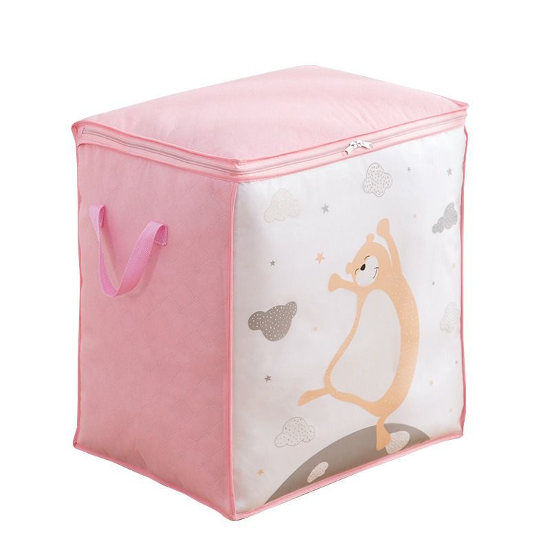 New Clothes Storage Bag Portable Box Folding Quilt Blanket Closet Home Supplies