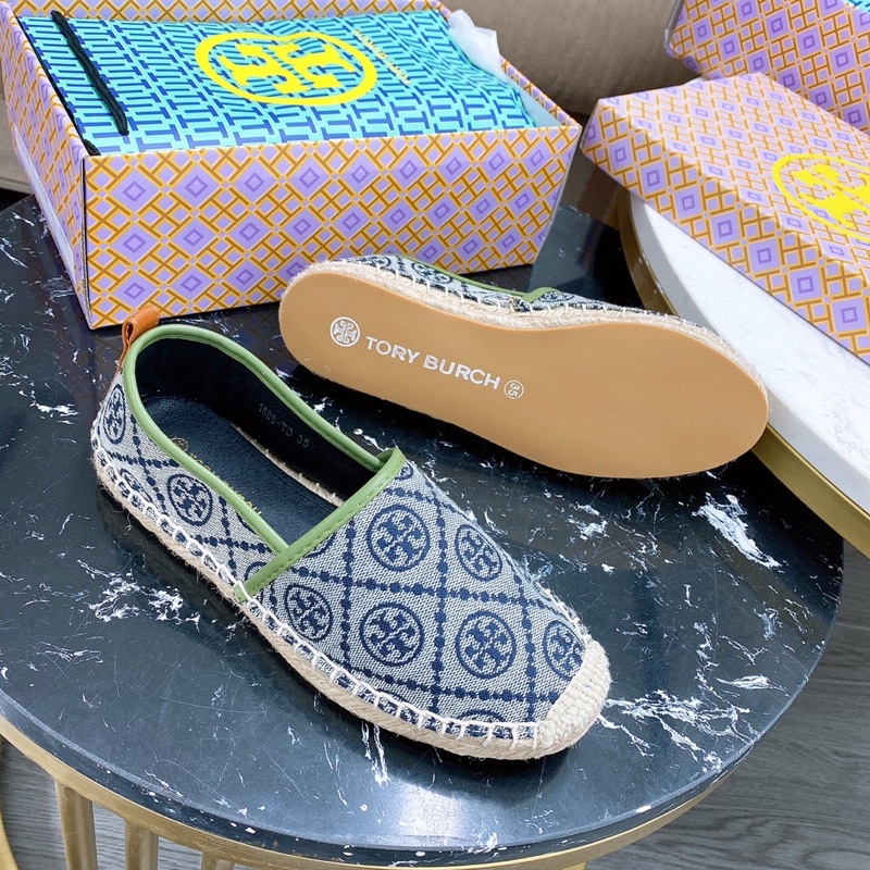 Giày Đế Cói hoa văn