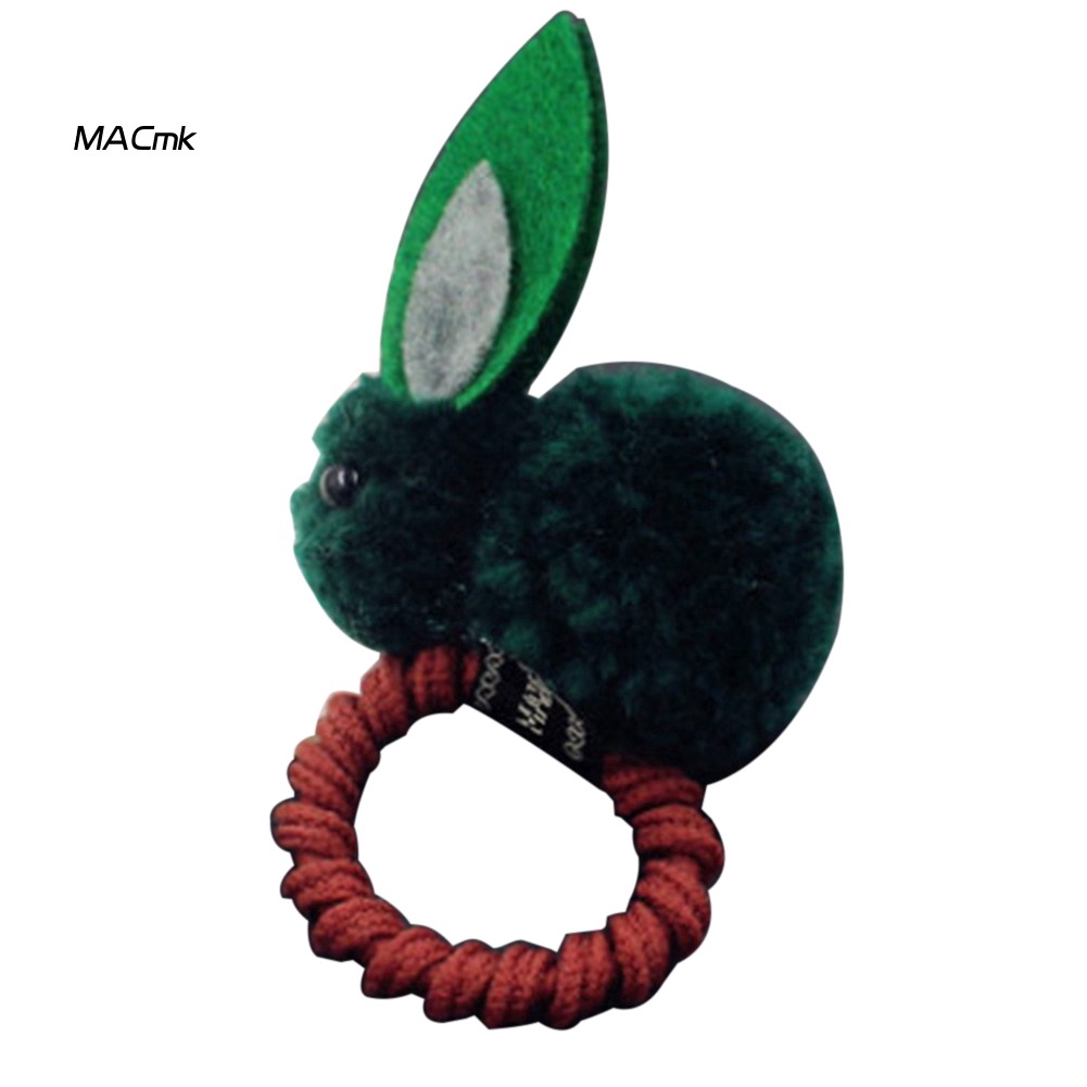 Dây Cột Tóc Co Giãn Hình Thỏ Phục Sinh 3d