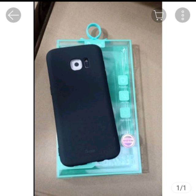 Ốp lưng silicon màu siêu mỏng hãng oucase sam sung s7edge