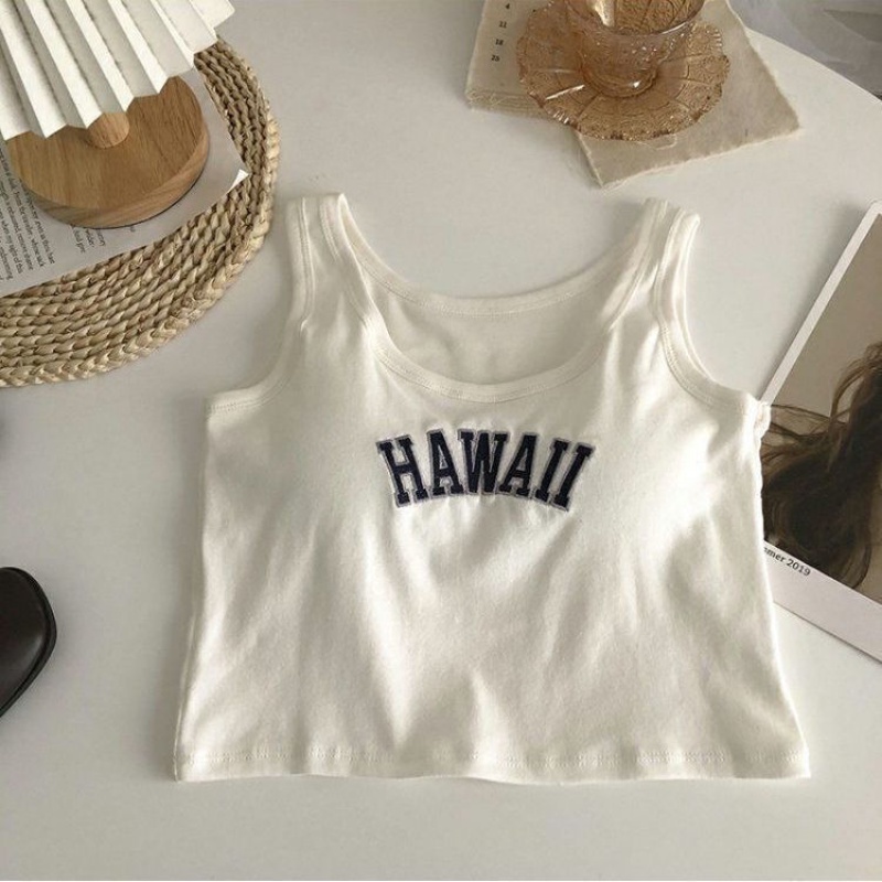 Áo Không Tay Dáng Ngắn Thời Trang Cho Nữ