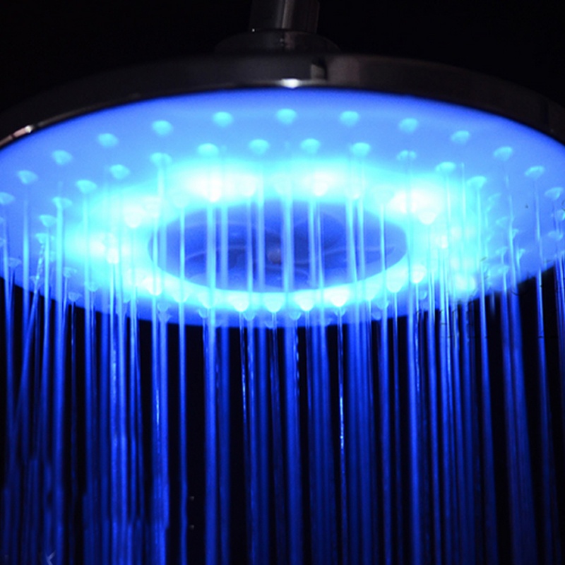 Đèn LED Tròn 8 &quot;inch RGB Bằng Thép Không Gỉ Dùng Cho Phòng Tắm